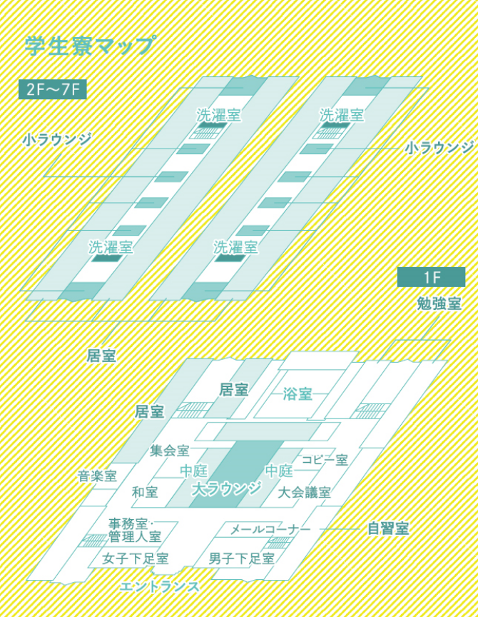 学生寮マップ