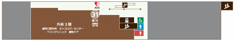 3階外来窓口のご案内