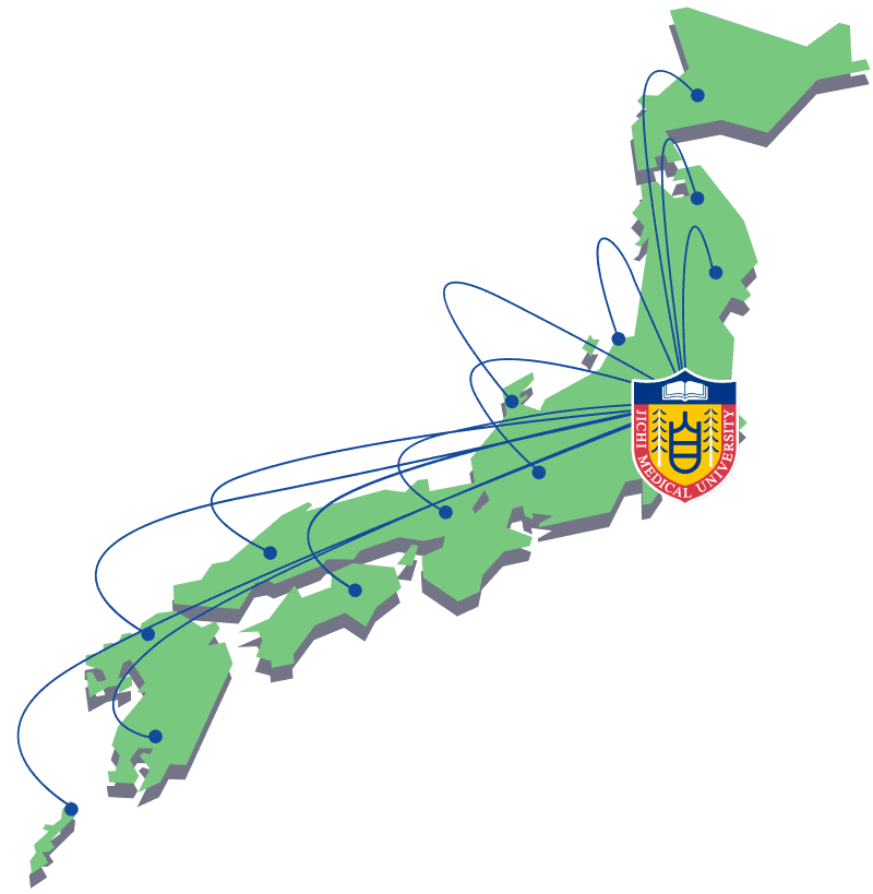 日本地図メインビジュアルイラスト