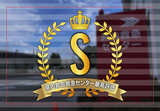 栃木県内救命救急センター最高評価S