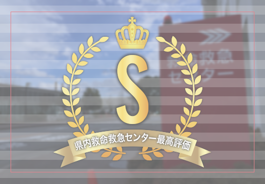 栃木県内救命救急センター最高評価S