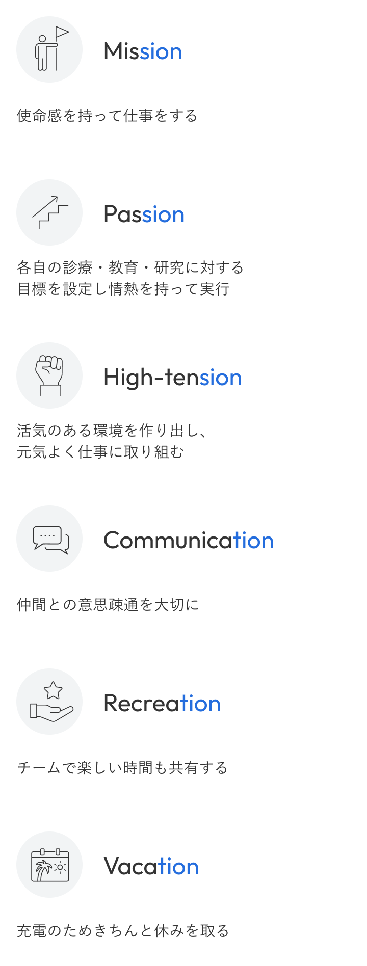 6つのション